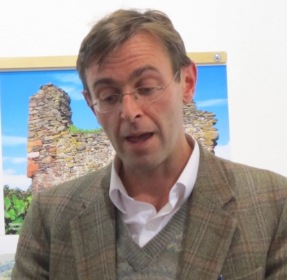 Stuart Kelly speaking at the launch of the BWF anthology